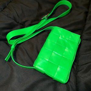 Bottega Veneta Nappa Maxi Intrecciato Small Cassette Crossbody Bag